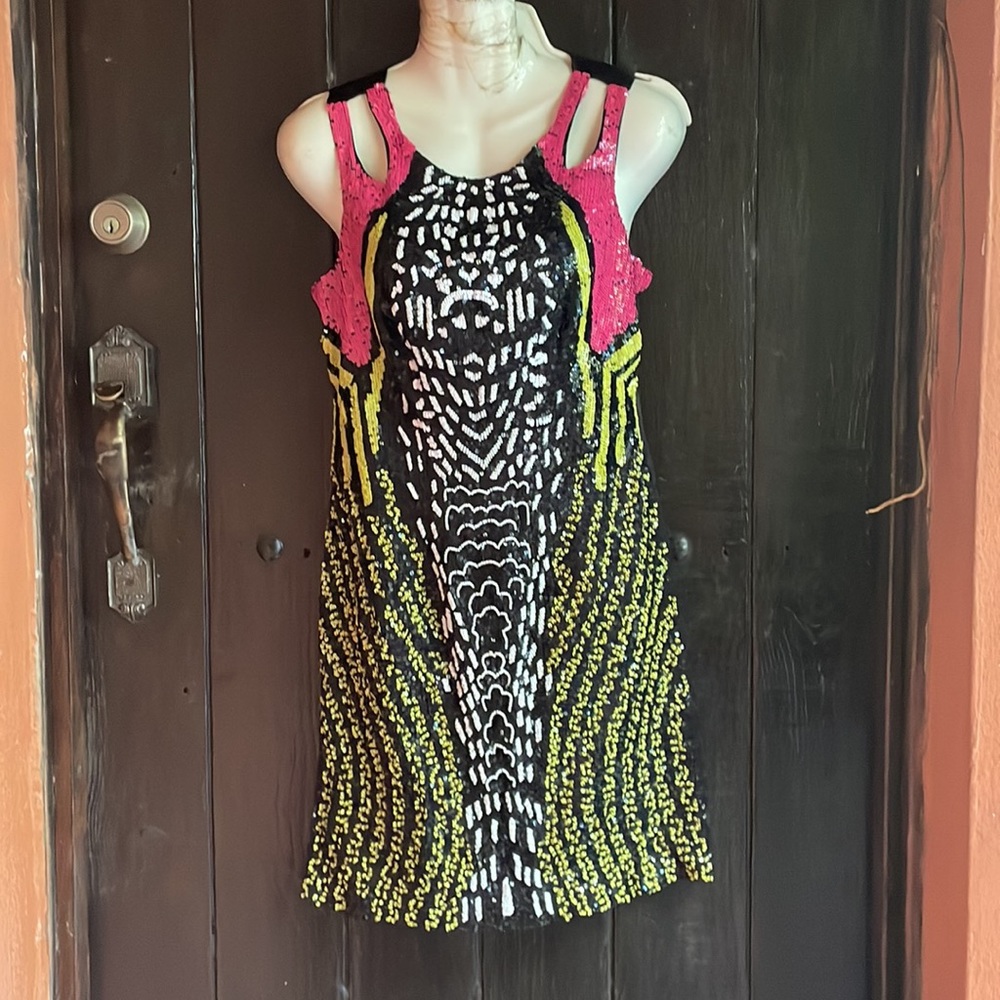 Marciano cocktail dress with sequins